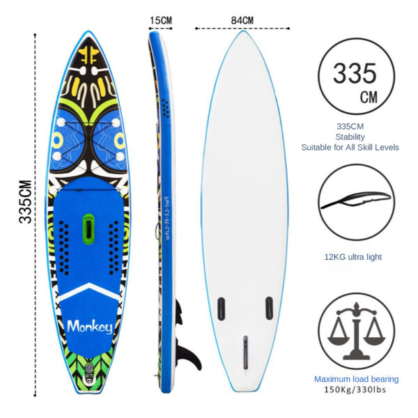 Water Inflatable Surfboard SUP Paddle Board Professional Paddle Board Adult Stand-up Water Ski 2