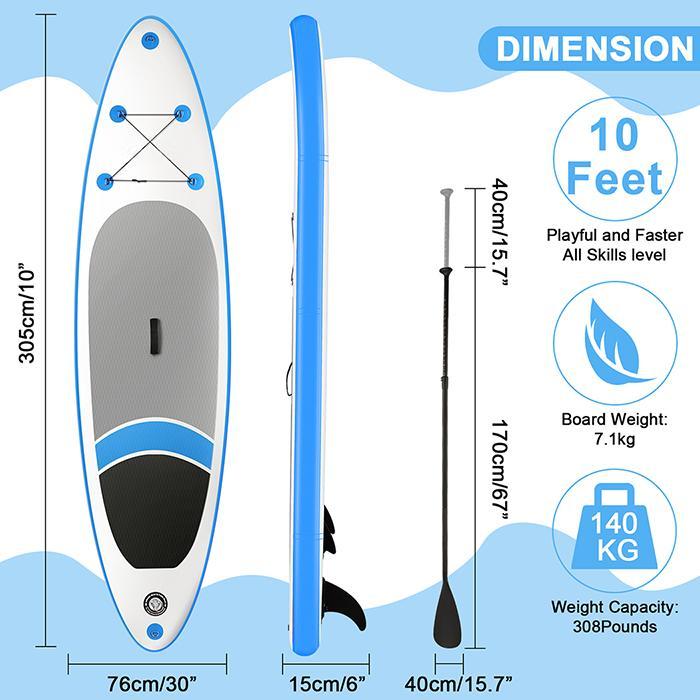 best inflatable paddle board under $400 4