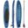 Inflatable Stand Up Paddle Board Deck Skill Levels Adult Single-layer Surf Board 120.1x29.9x5.9inch 8