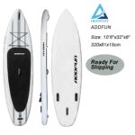 AddFun Paddle Board Big Size Stand Up Inflatable Beach Activity Surfboard 320 x 81 x 15cm