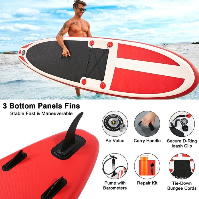 best inflatable paddle board under $400 5