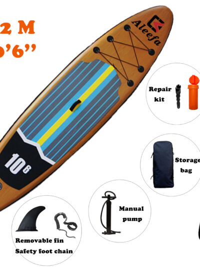 stand up paddle board inflatable Wood Grain 1