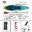 AQUA MARINA 2021 HYPER 3.5m/3.8m Surfing Board Material Reinforce SUP Surfboard Stand Up Paddle Board Water Sports Long Voyage 15