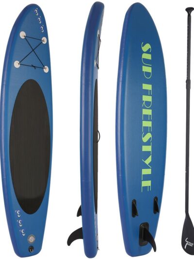 Inflatable Stand Up Paddle Board Deck Skill Levels Adult Single-layer Surf Board 120.1x29.9x5.9inch 2