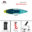 AQUA MARINA 2021 HYPER 3.5m/3.8m Surfing Board Material Reinforce SUP Surfboard Stand Up Paddle Board Water Sports Long Voyage 8