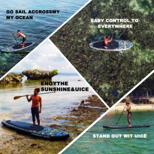 10\'6\'\'/11\' Inflatable Stand Up Paddle Board 2