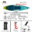 AQUA MARINA 2021 HYPER 3.5m/3.8m Surfing Board Material Reinforce SUP Surfboard Stand Up Paddle Board Water Sports Long Voyage 9